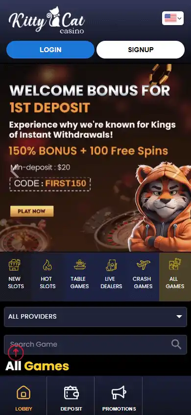 KittyCat Casino screenshot 3