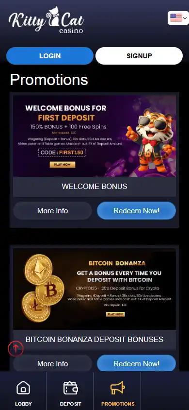 KittyCat Casino screenshot 4