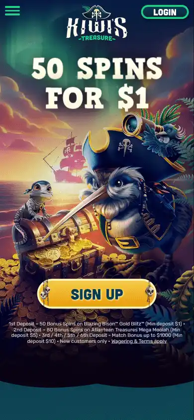 Kiwi s Treasure Casino screenshot 4