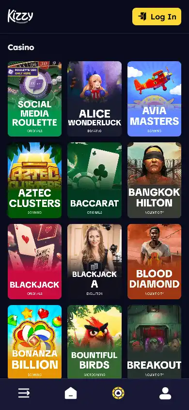 Kizzy Casino screenshot 5