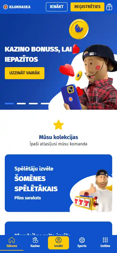 Klondaika Casino screenshot 4