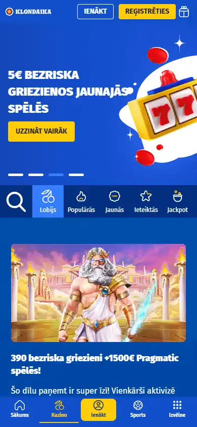Klondaika Casino screenshot 5