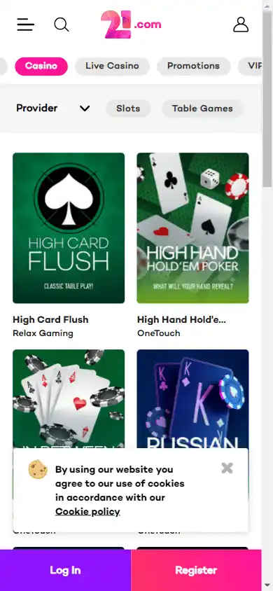 Kodabet Casino screenshot 4