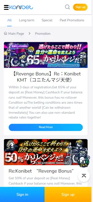 Konibet Casino screenshot 4