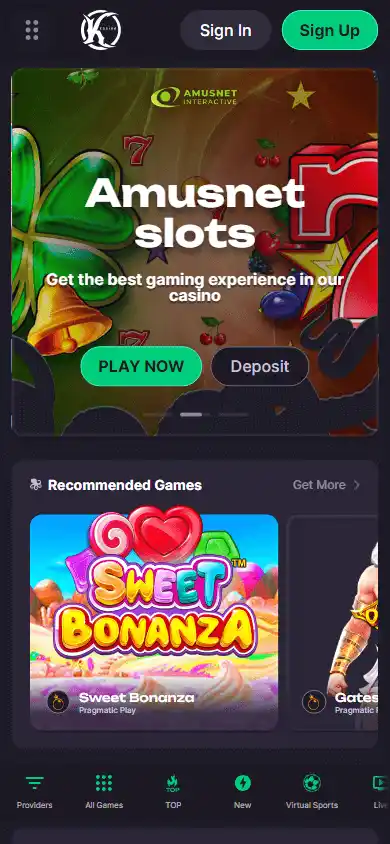 Kraken.Casino screenshot 4