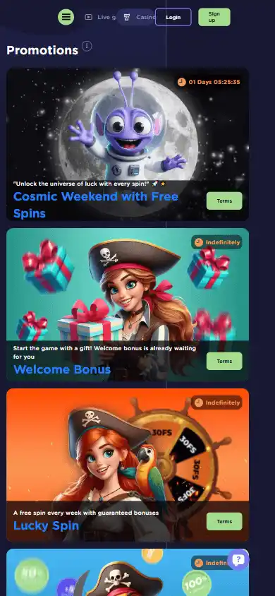 Kraken Casino screenshot 5