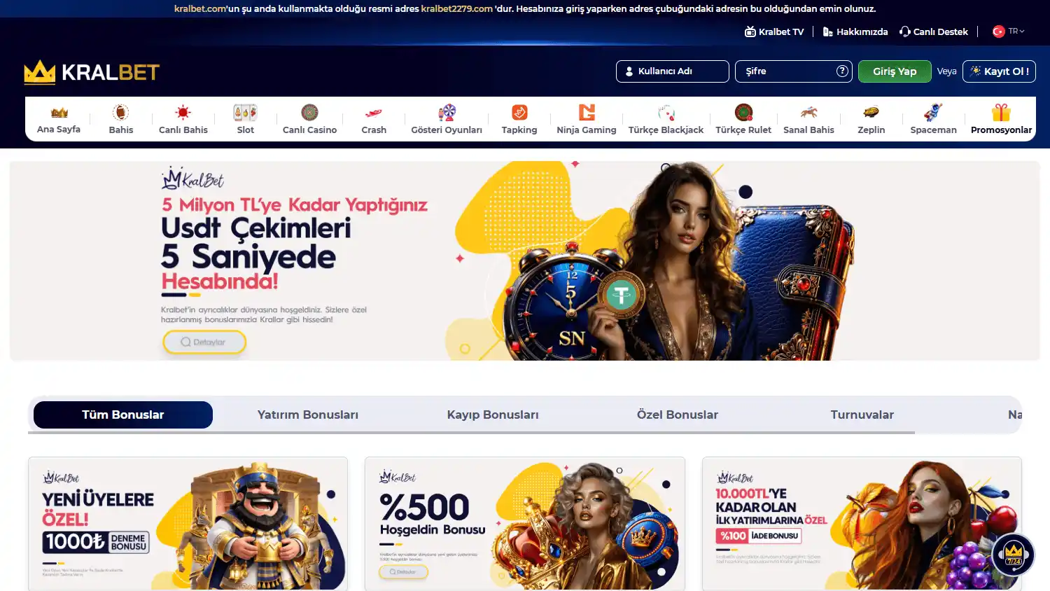 KRALBET Casino screenshot 3