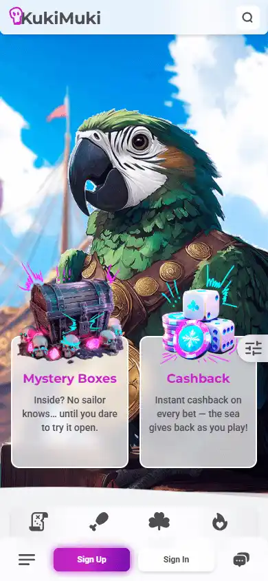 KukiMuki Casino screenshot 4
