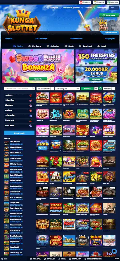 KungaSlottet Casino screenshot 4