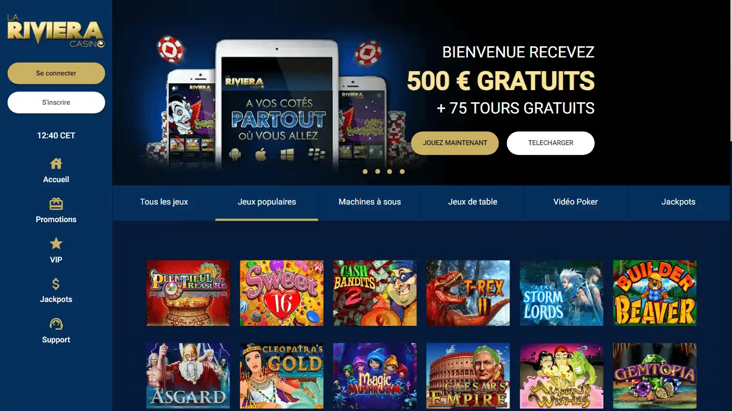 La Riviera Casino screenshot 1