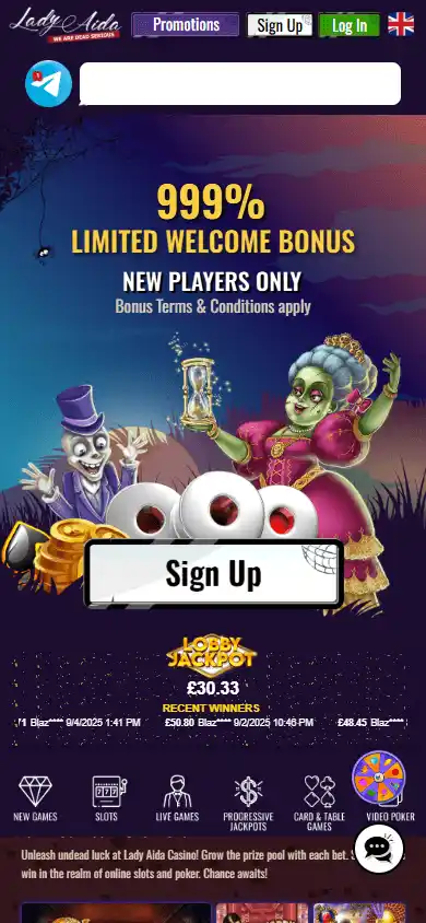 Lady Aida Casino screenshot 4