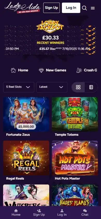 Lady Aida Casino screenshot 5