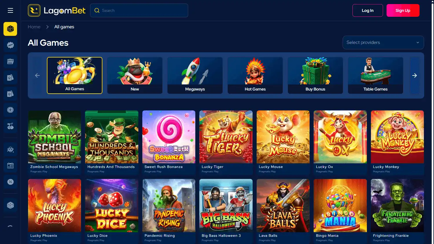 LagomBet Casino screenshot 2