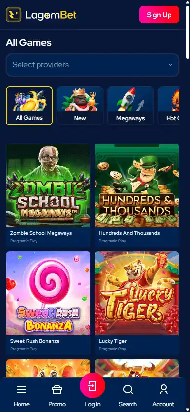 LagomBet Casino screenshot 5