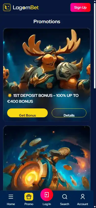 LagomBet Casino screenshot 6