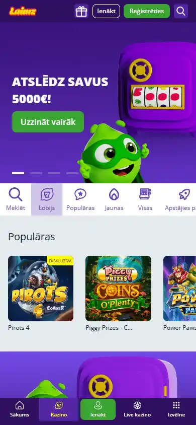 Laimz Casino screenshot 5