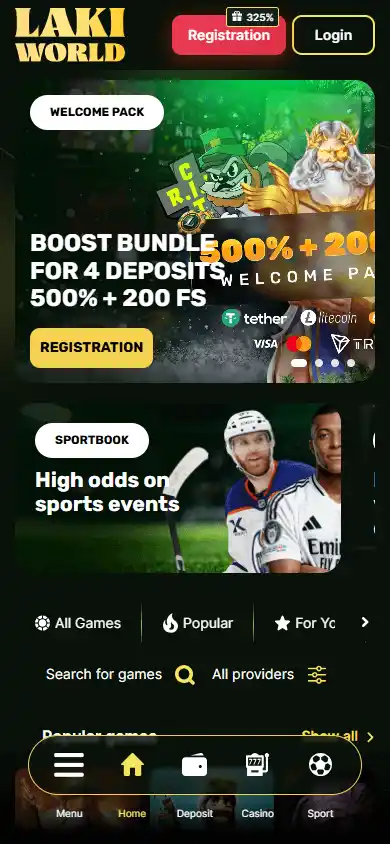 Laki Casino screenshot 4