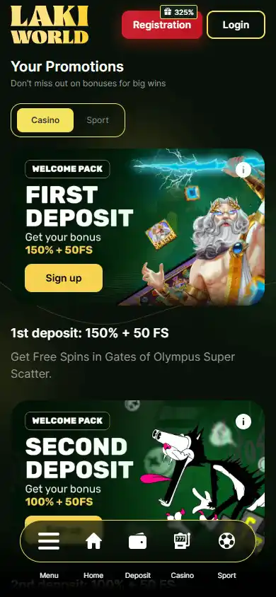 Laki Casino screenshot 6