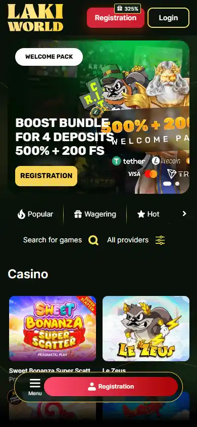 Laki World Casino screenshot 5