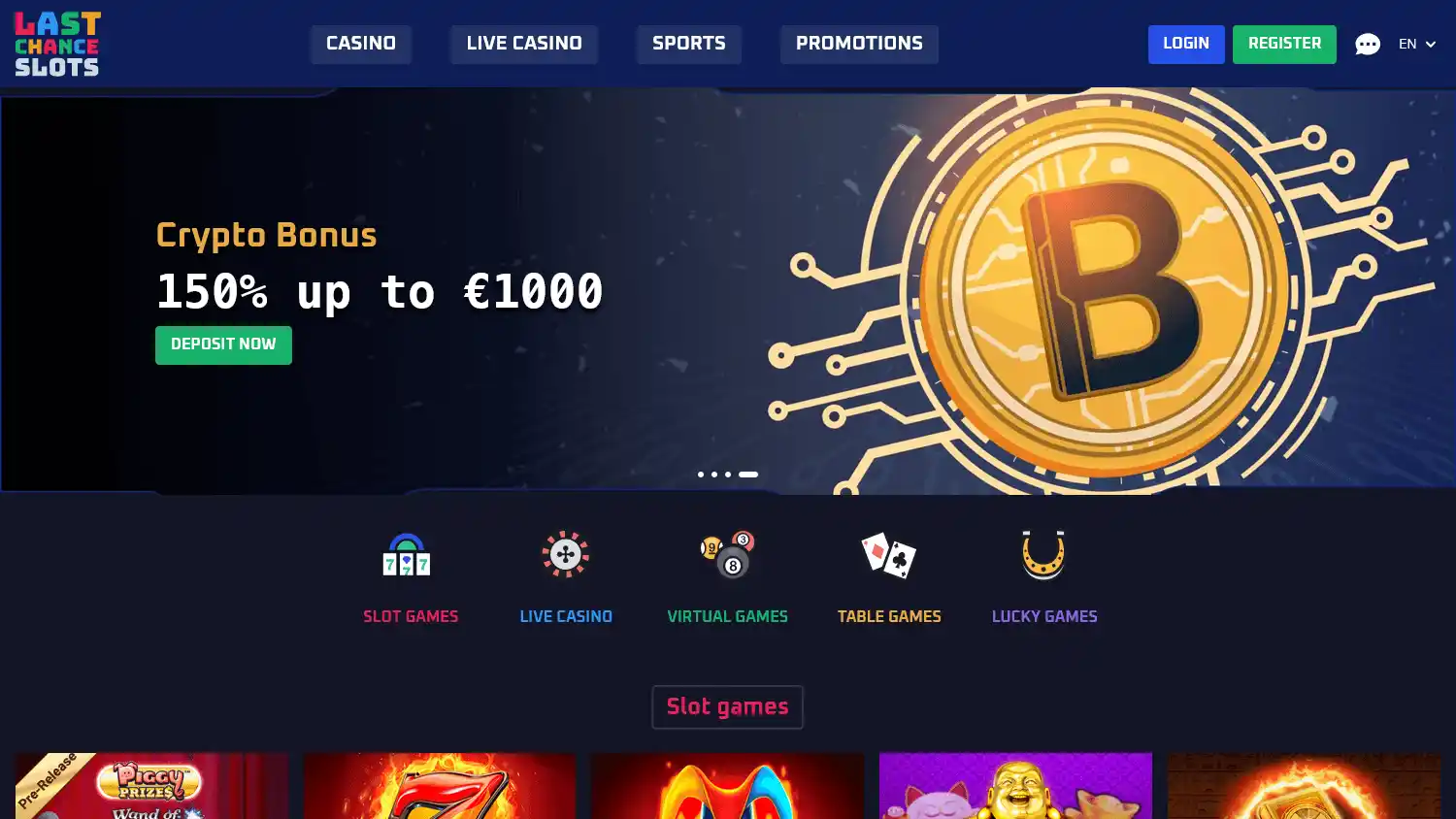Last Chance Slots Casino screenshot 1