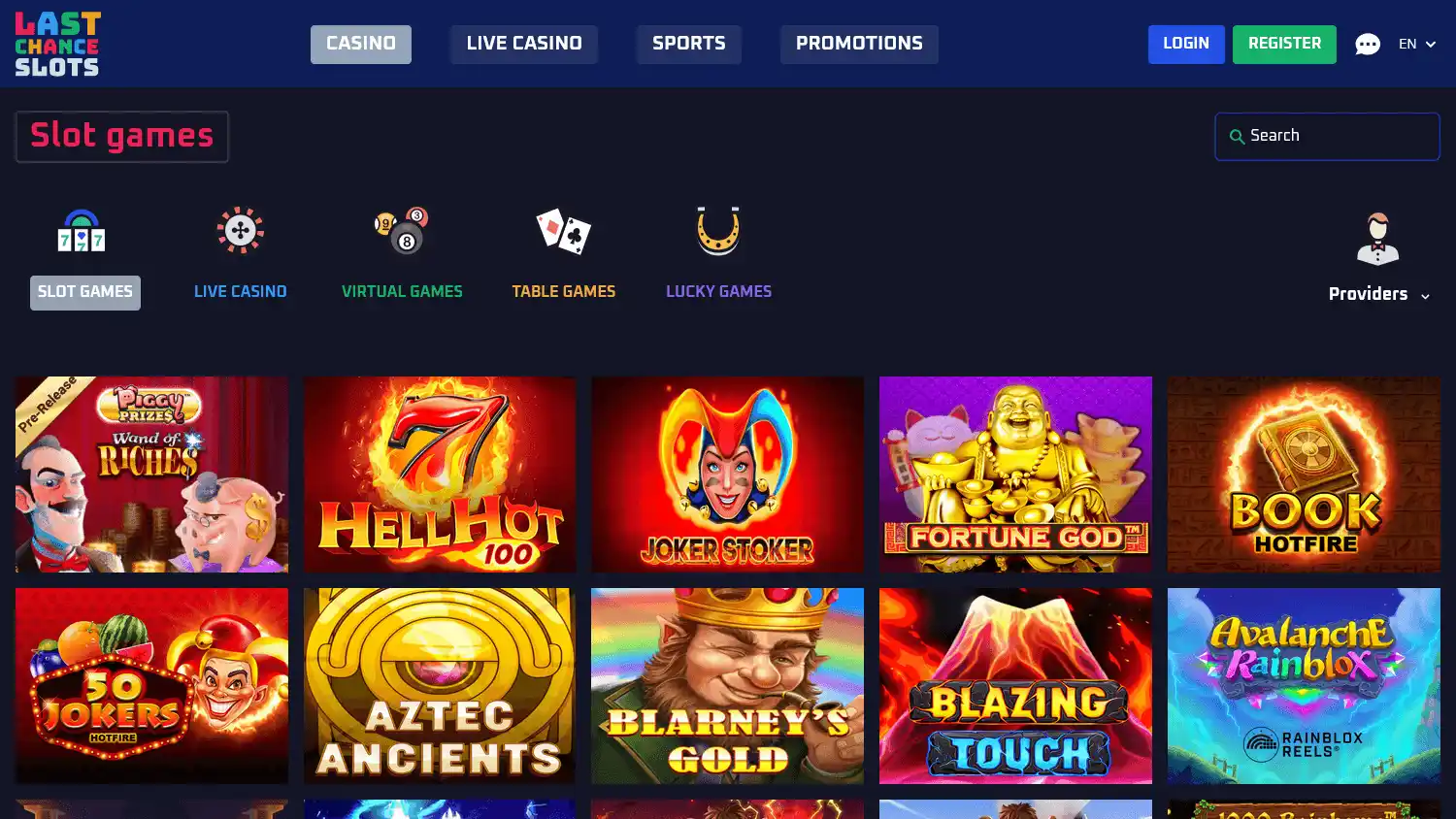 Last Chance Slots Casino screenshot 2