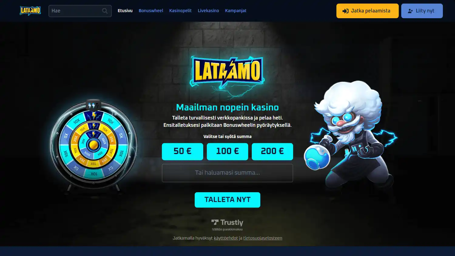Lataamo Casino screenshot 1