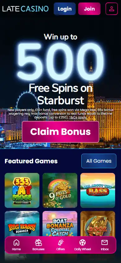 Late Casino screenshot 4