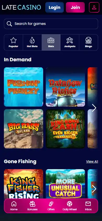 Late Casino screenshot 5