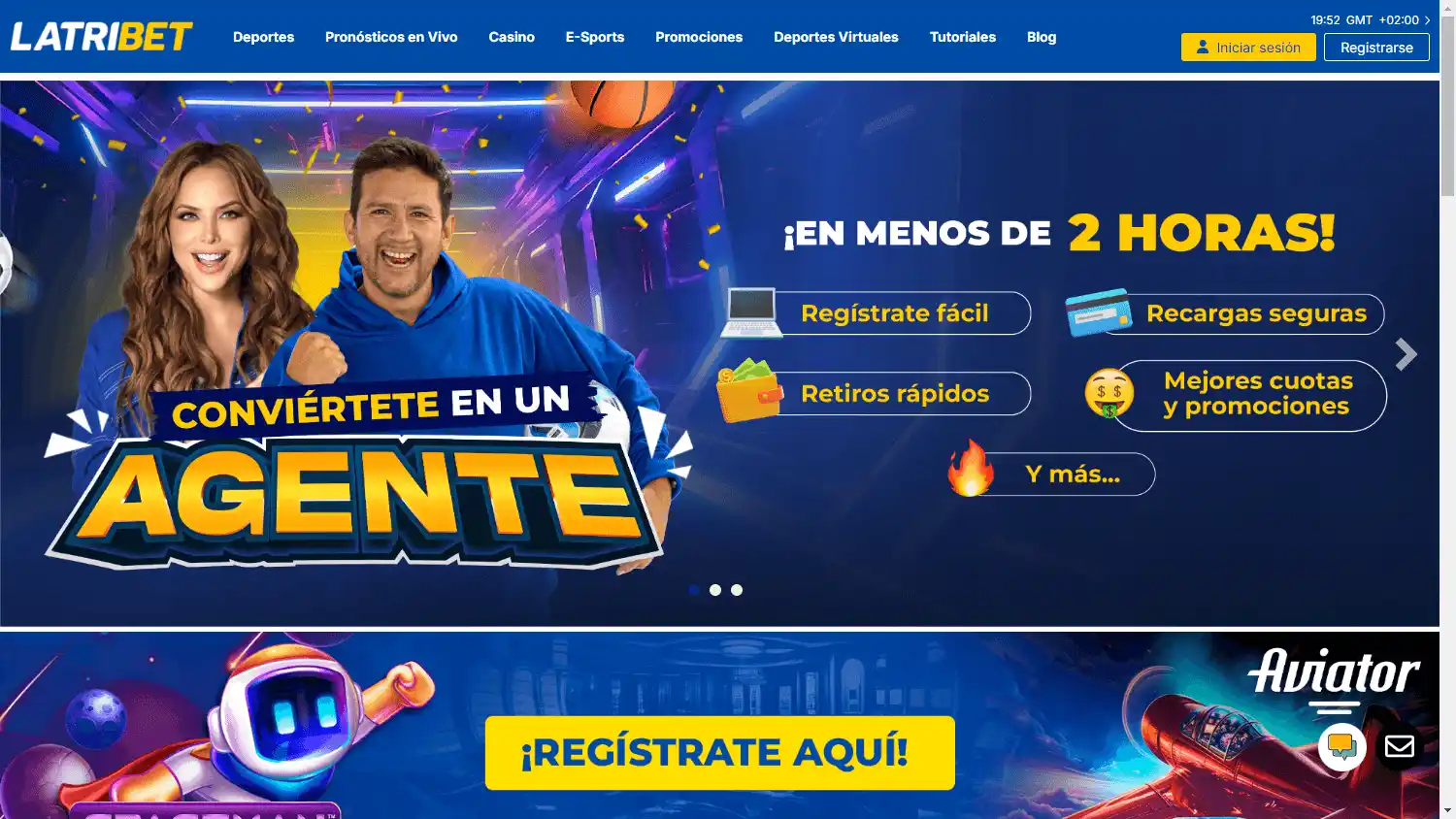 LatriBet Casino screenshot 1