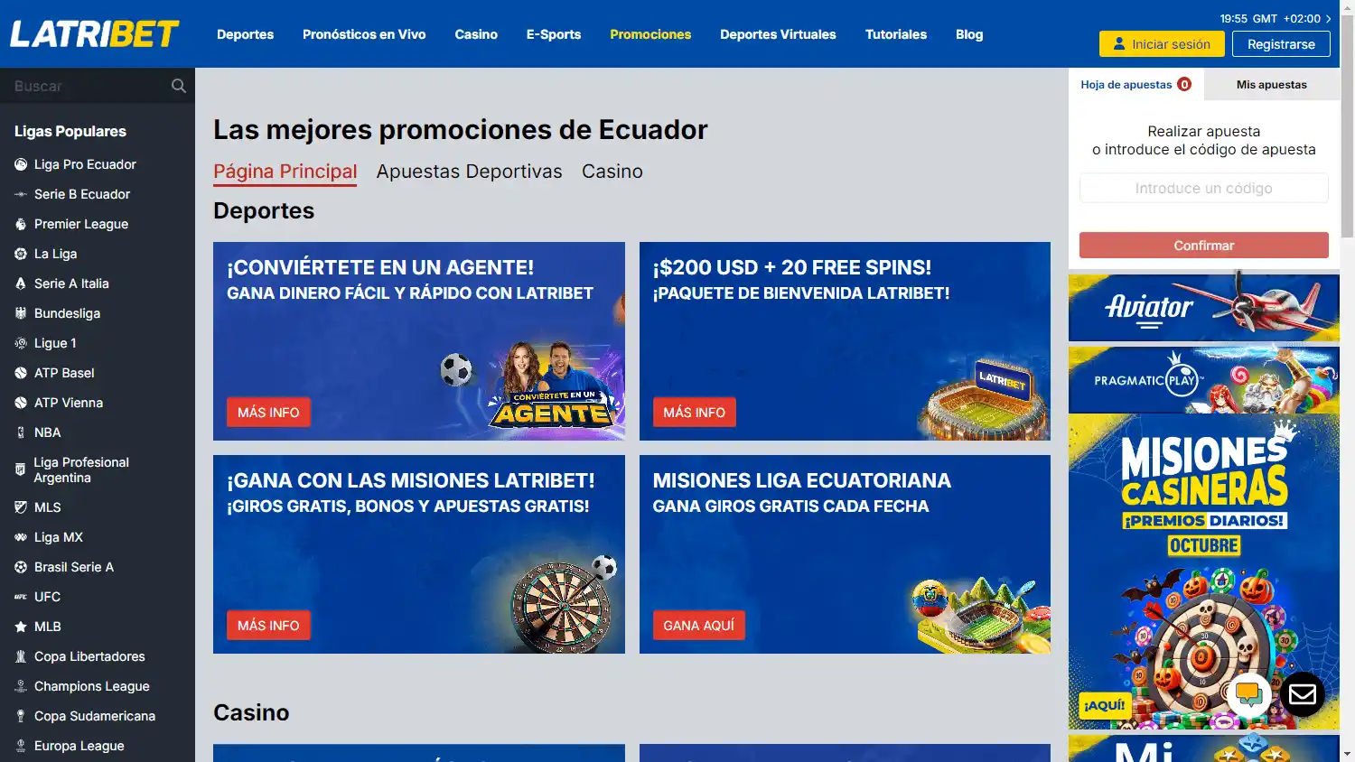 LatriBet Casino screenshot 3