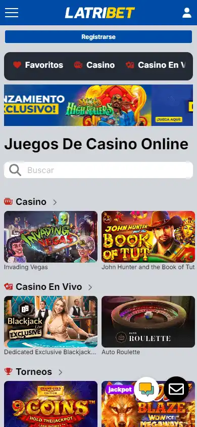 LatriBet Casino screenshot 5