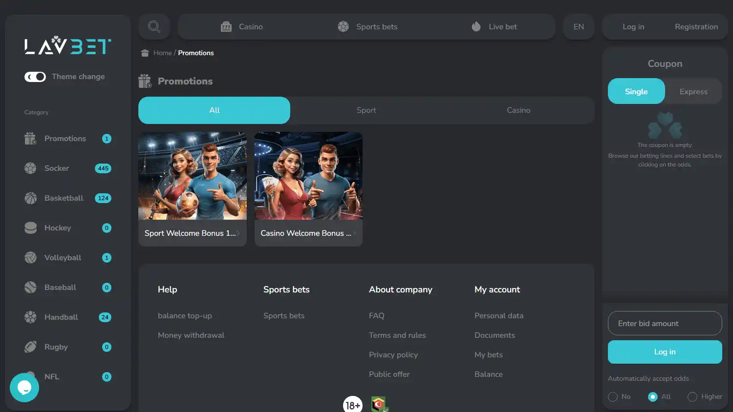 Lavbet Casino screenshot 3