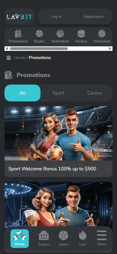 Lavbet Casino screenshot 5