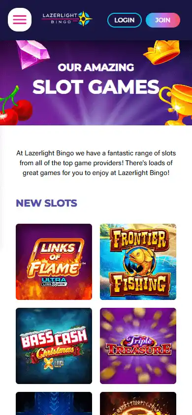 Lazerlight Bingo Casino screenshot 5