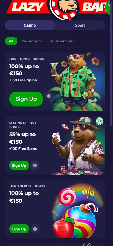 Lazybar Casino screenshot 3