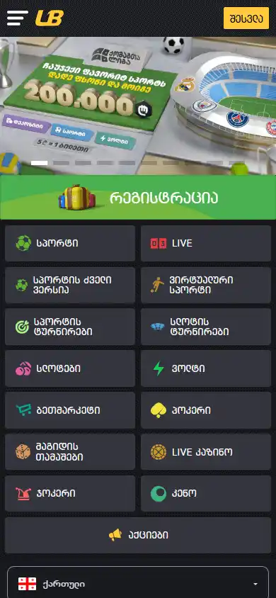 Leader-Bet Casino screenshot 4