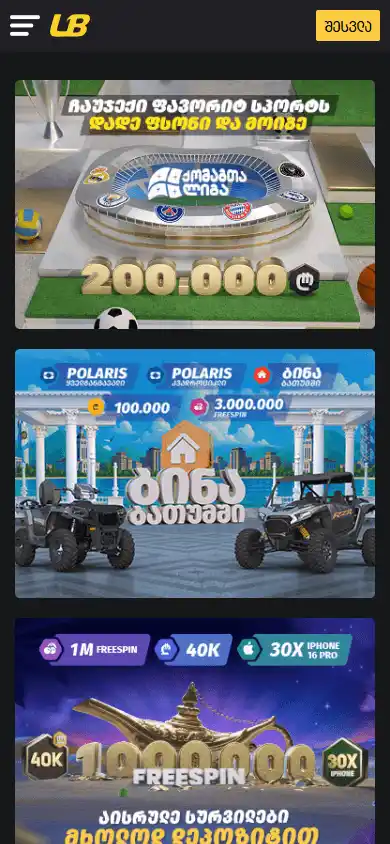 Leader-Bet Casino screenshot 6