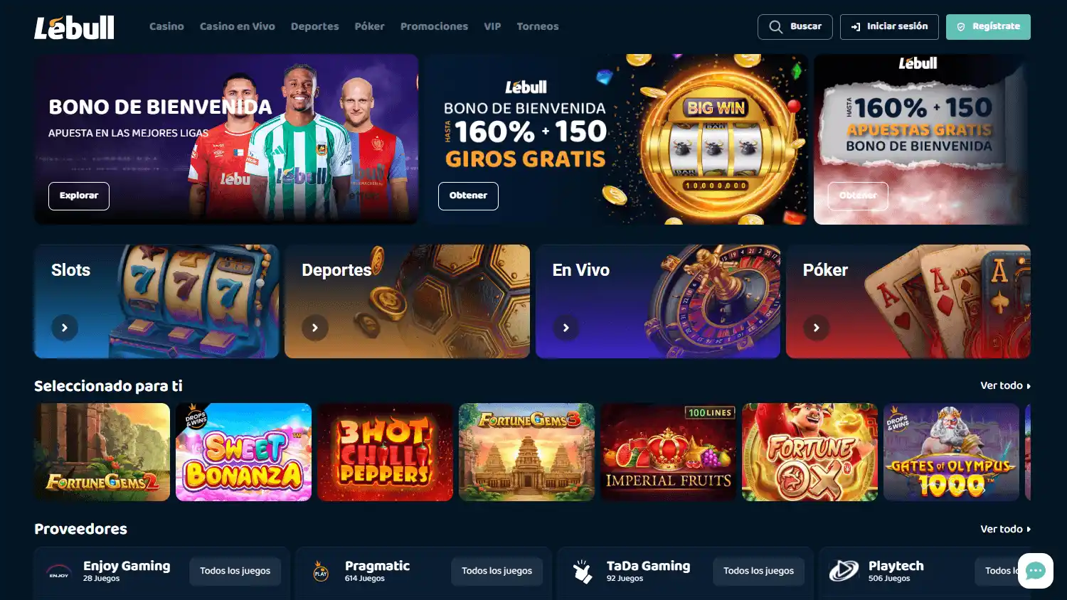 Lebull Casino MX screenshot 1