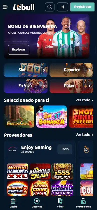 Lebull Casino MX screenshot 5