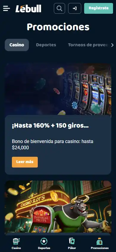 Lebull Casino MX screenshot 7