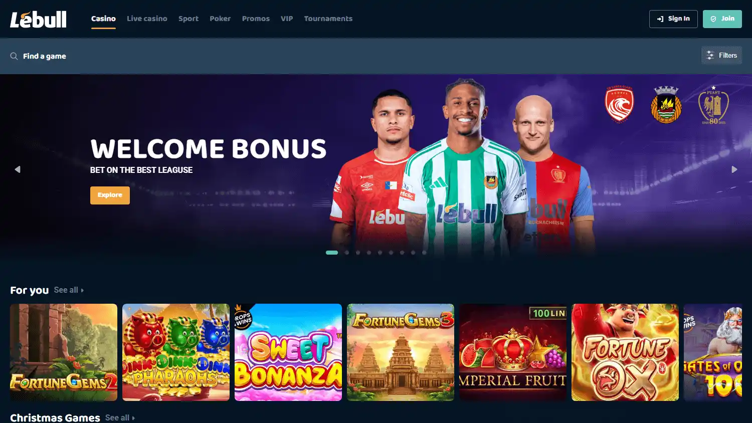 Lebull Casino MX screenshot 2