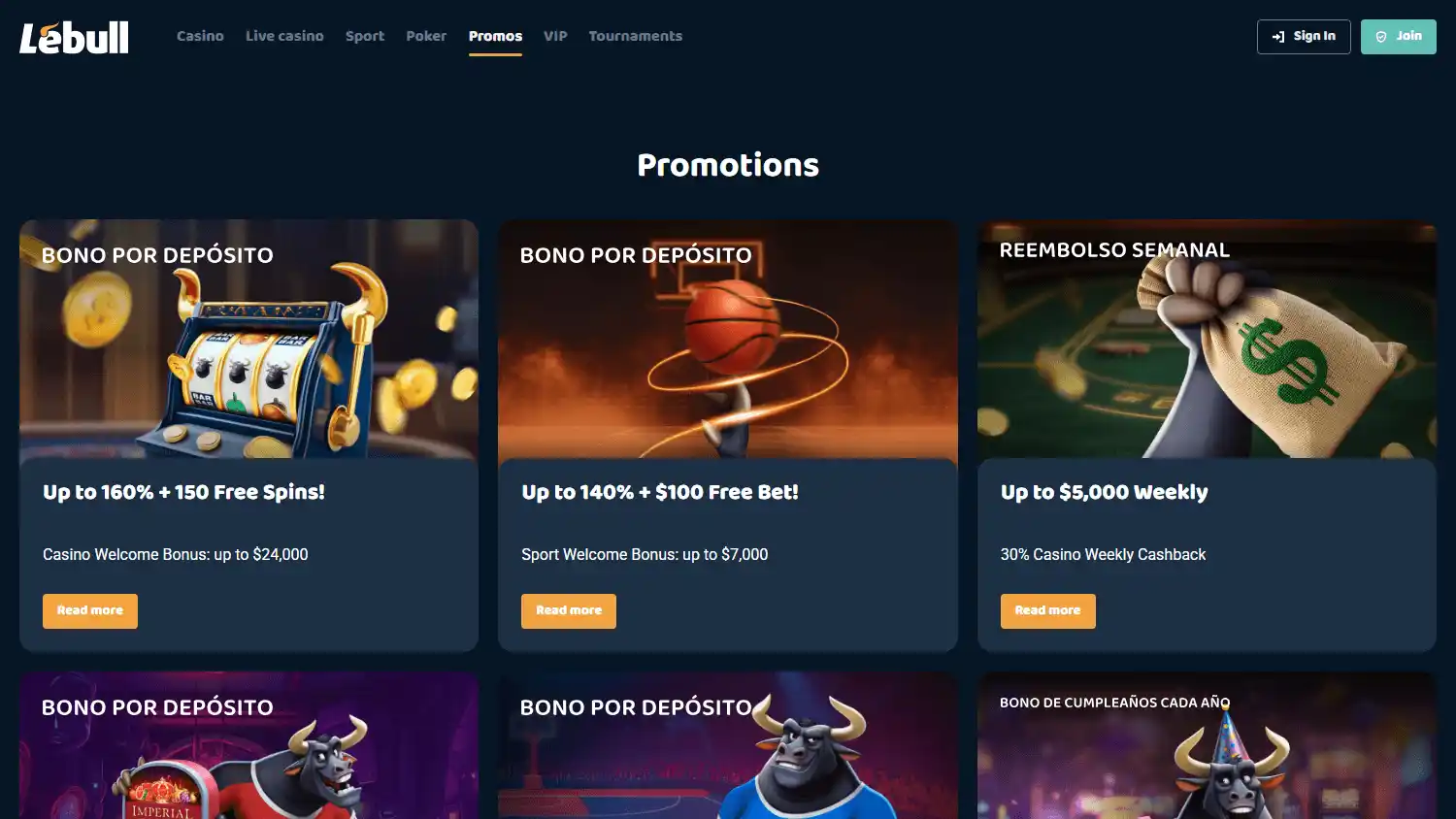 Lebull Casino MX screenshot 3