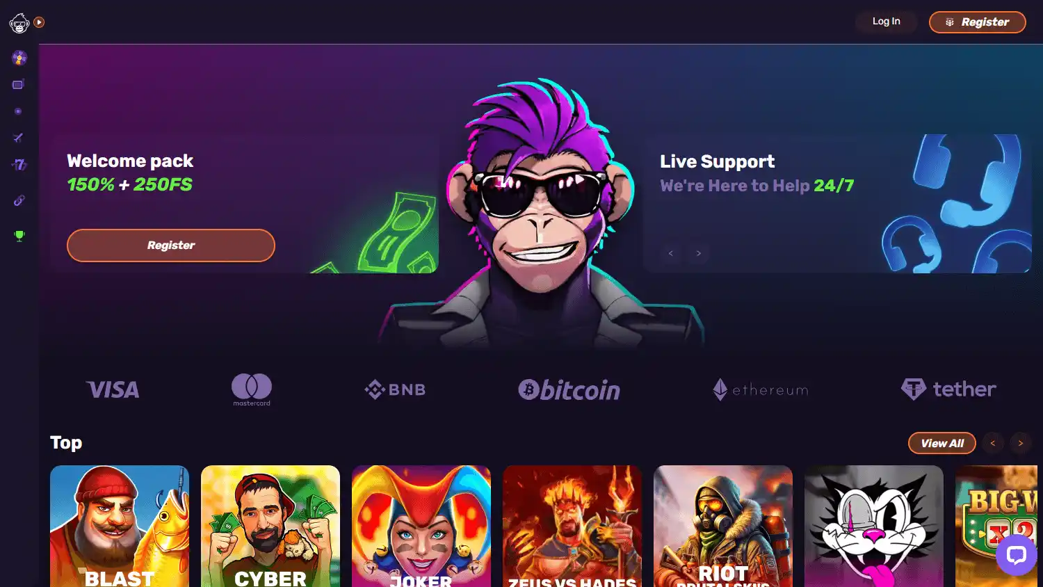 LeeBet Casino screenshot 1