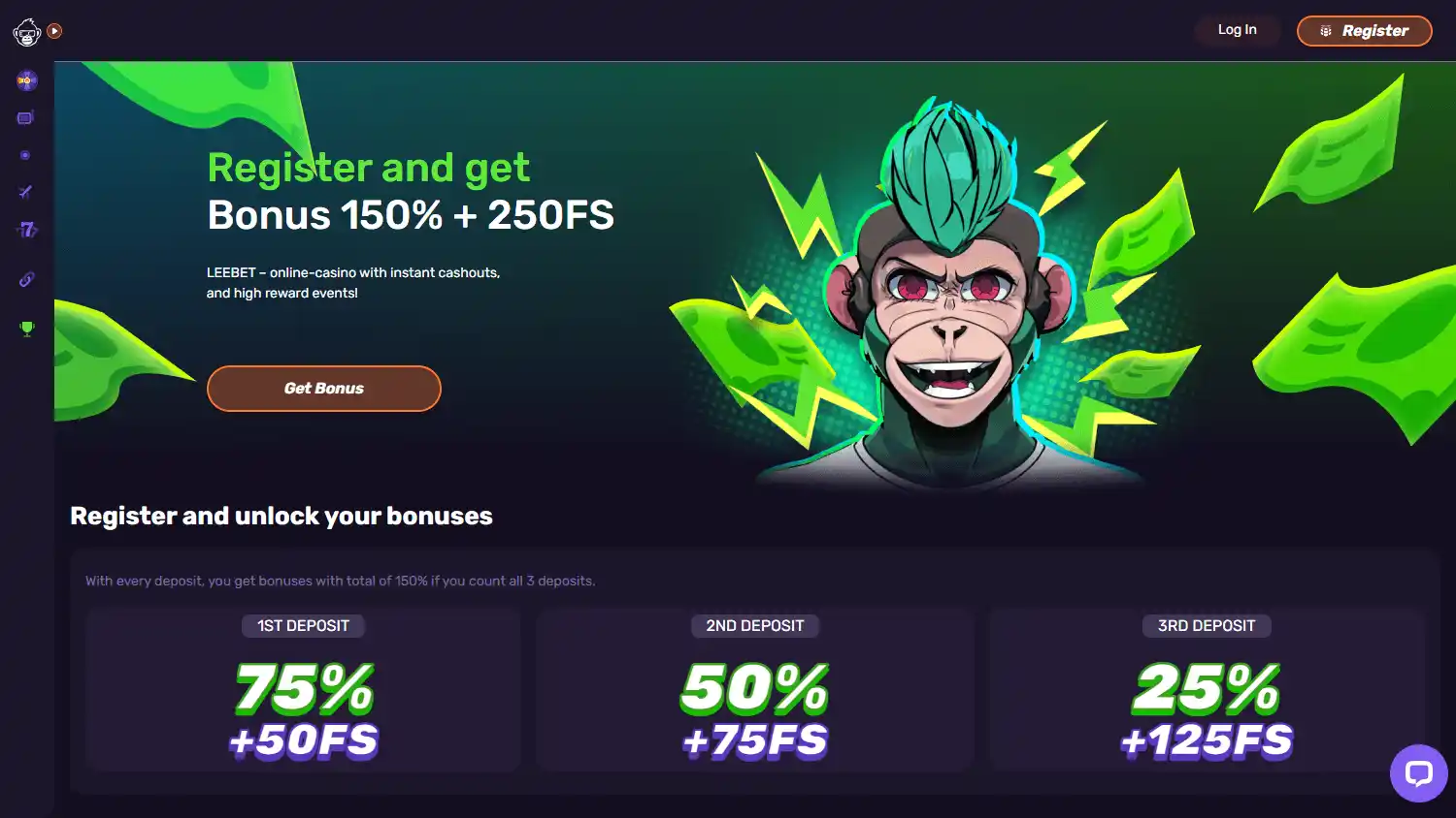 LeeBet Casino screenshot 3
