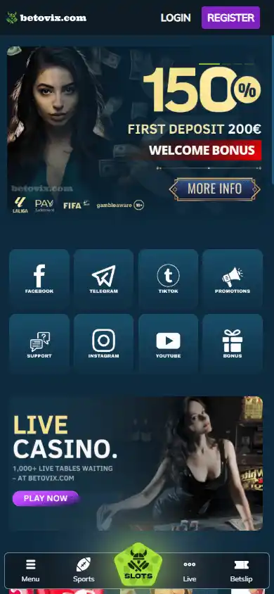 Betovix Casino screenshot 4