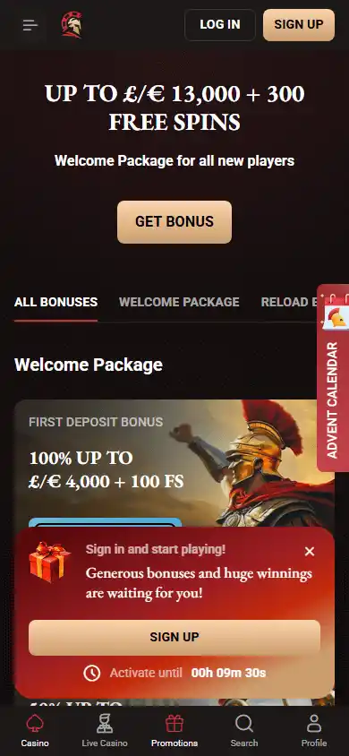 LegionBet Casino screenshot 5