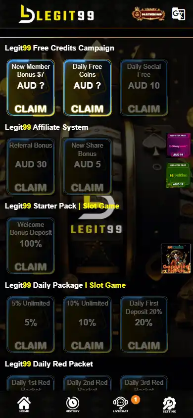 Legit99 Casino screenshot 4