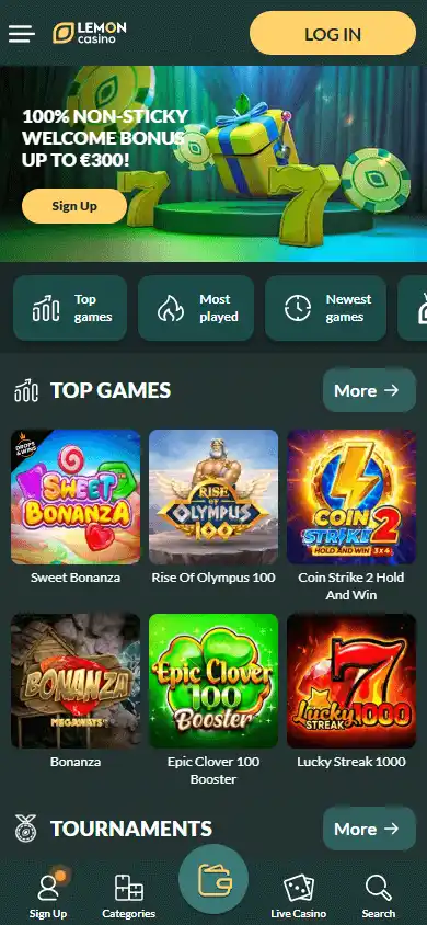 Lemon Casino screenshot 4