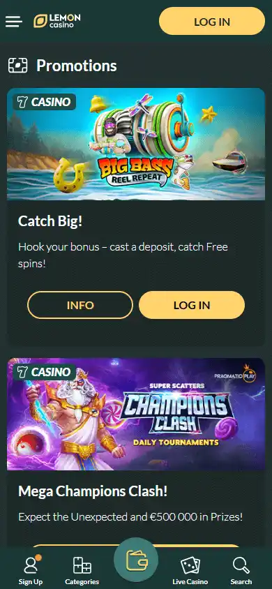 Lemon Casino screenshot 6
