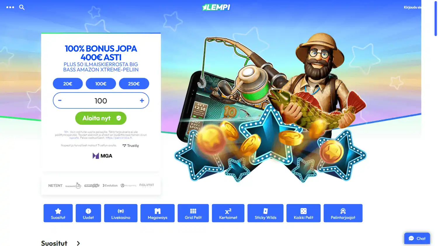 Lempi Casino screenshot 1